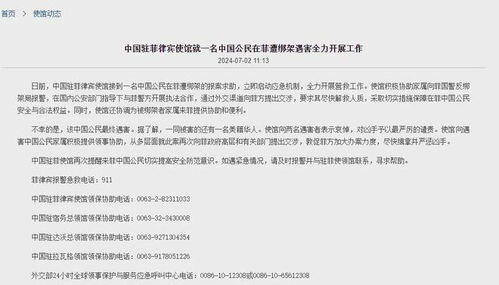 中企高管遭撕票案主犯落网，事件真相与企业安全保护的反思